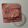 33.55mm Electro-Complex #270-1 Waterproof Acrylic Crystal – fits Timex “Darvin”0