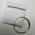 Aftermarket Omega Acrylic Crystal #5000 - Silver Tension Ring - 29.6mm0