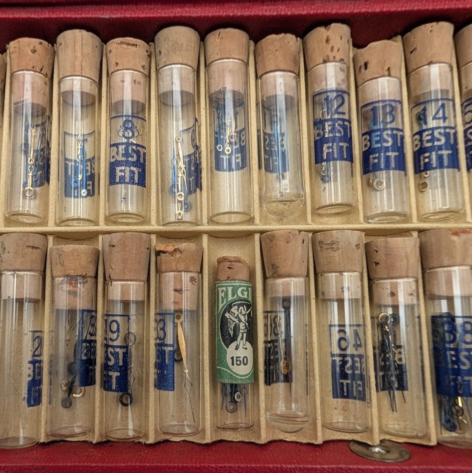 Bestfit No. 6D Watch Hands Assortment Vintage Metric Gauged Hands Spade Moon2