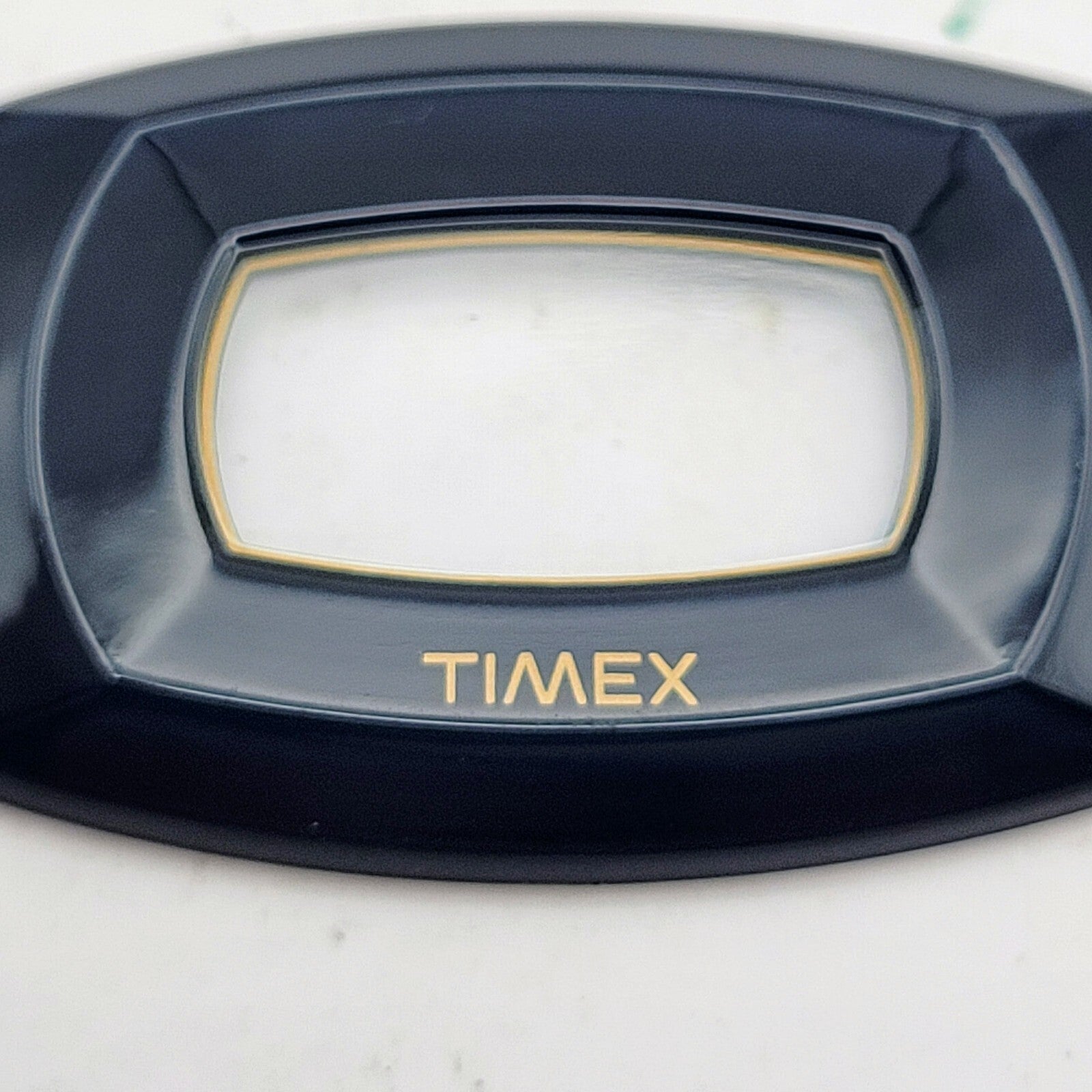 1970s Timex NOS Blue Face Dial Replacement Part for SSQ LCD Men's Digital Watch2