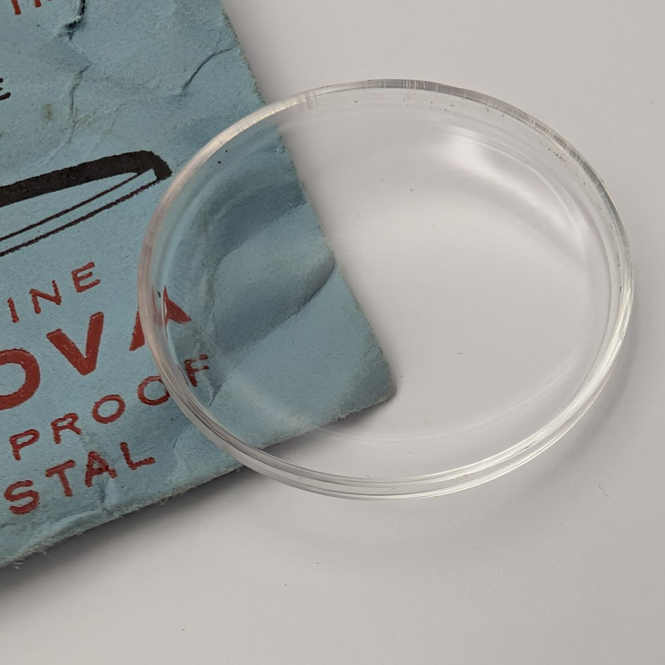 NOS Bulova 28.8mm Watch Waterproof Crystal – Press Type – 1126E-61