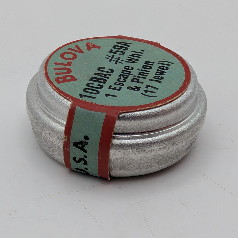 NOS Bulova 10CBAC Watch Escape Wheel & Pinion Part #59A New Old Stock Watchmaker2
