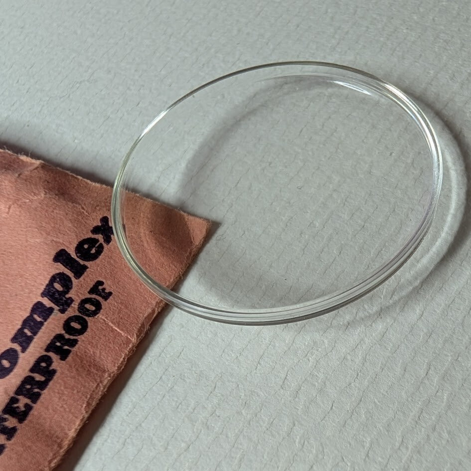 33.55mm Electro-Complex #270-1 Waterproof Acrylic Crystal – fits Timex “Darvin”1