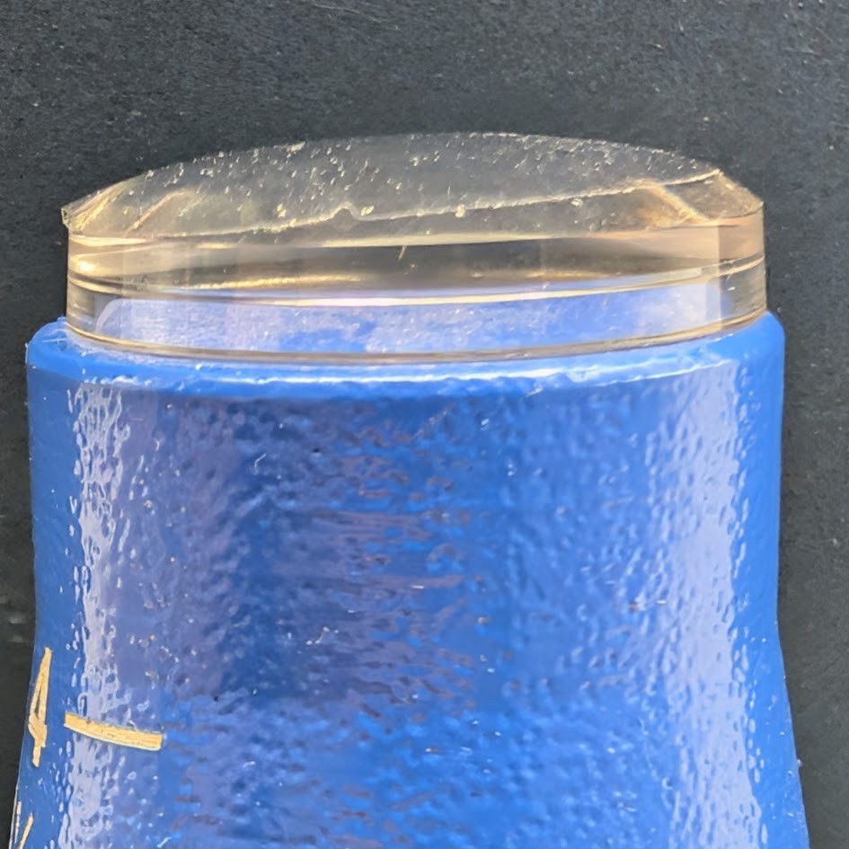 Bulova Accutron Plain Thick Watch Crystal - 30.5mm 7.6mm Hight - Aftermarket1