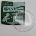 Germanow-Simon Mach (GS) PKH57 1/2 (49,2mm) Pocket Watch Crystal NOS Part Flexo0