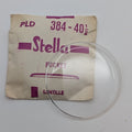 Stella PLD-484 40 1/2 Pocket Watch Crystal Round 48.4mm NOS Made in Holland0