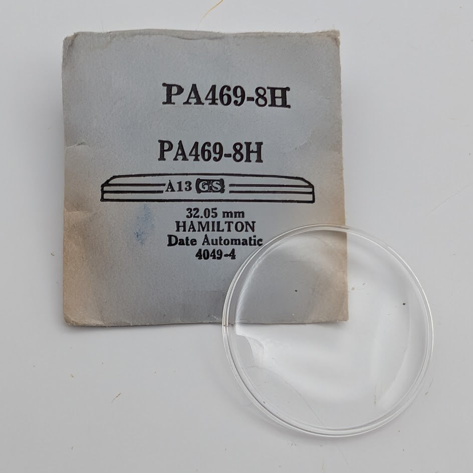 GS PA469-8H Acrylic Watch Crystal 32.05 mm – Hamilton Date Automatic 4049-4 – NO0