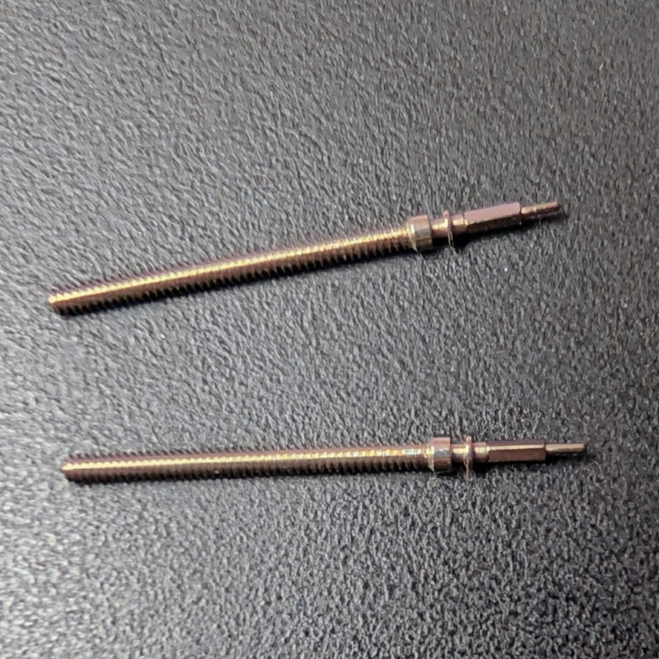 Lot of 2 Genuine Rolex Winding Watch Stems – Model 14012