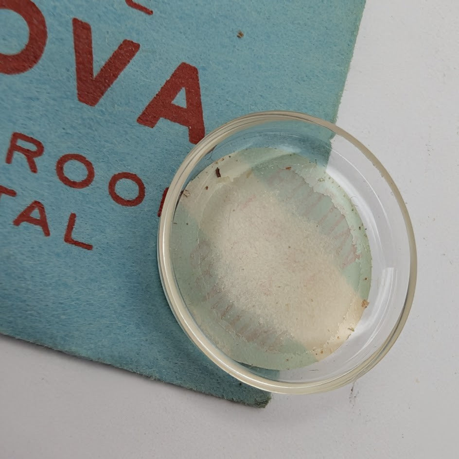 Bulova Snap-In Type High Dome Watch Crystal 15.7MM  Part: 155E-12