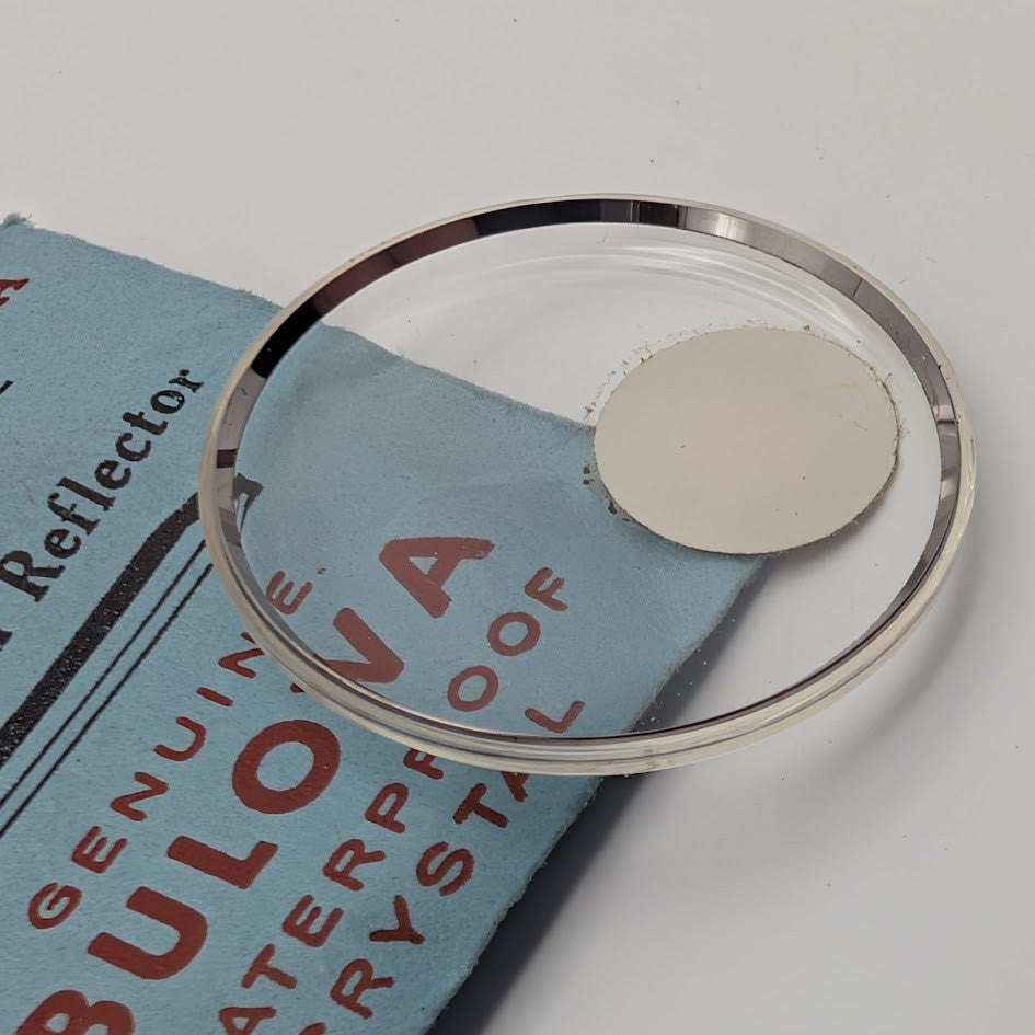 Genuine Bulova Accutron Crystal Ref #889A - 30.6mm Armored Watch Part1