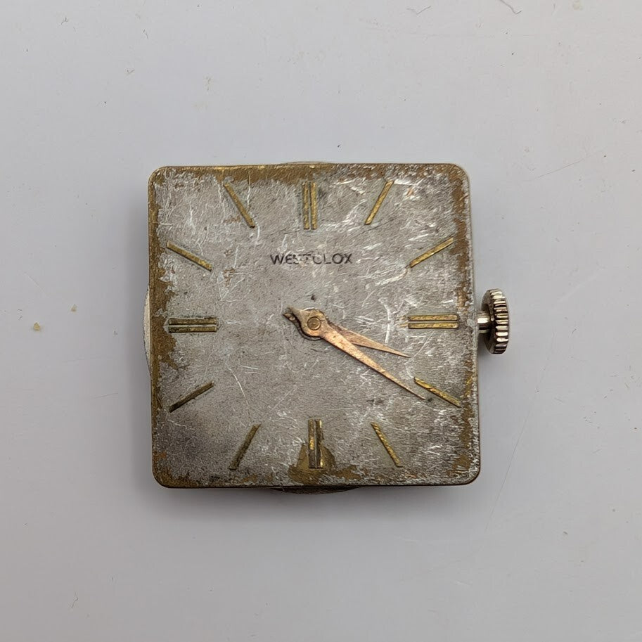 Vintage lot of 5 Mechanical Watch Movements for Parts  - Various Makers d1