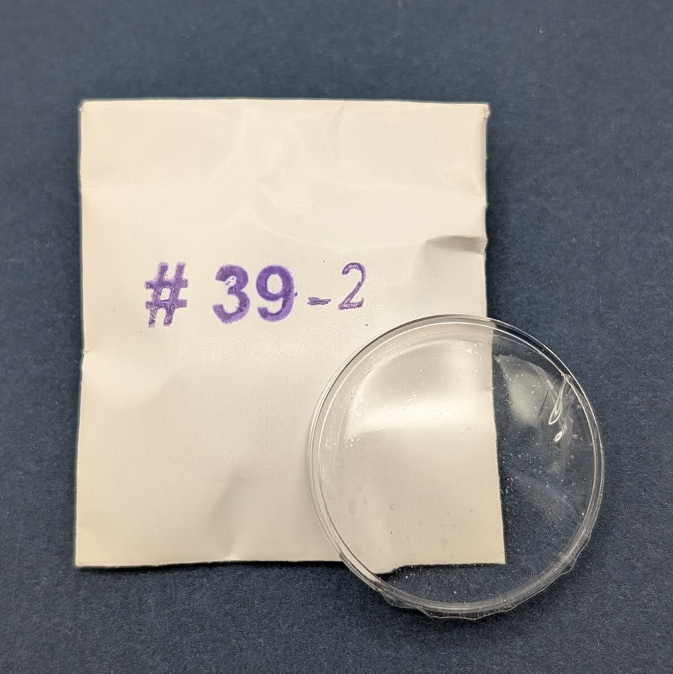 Bulova Accutron Plain Thick Watch Crystal - 30.5mm 7.6mm Hight - Aftermarket0