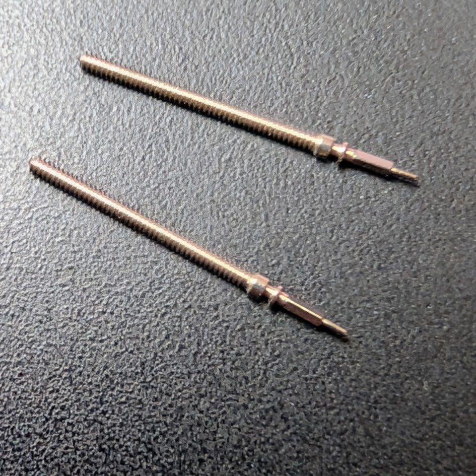 Lot of 2 Genuine Rolex Winding Watch Stems – Model 14011