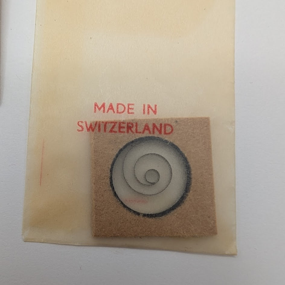 NOS NuVigor Mainspring No. 38A – Bulova 6AE/6AF/6AT – Benrus 6¾L – .120×.010×29.2