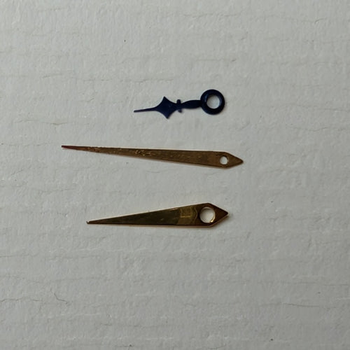 1 Pair Genuine Elgin #8006 Watch Hands Hour & Minute 6/0s Blue Diamond NOS1