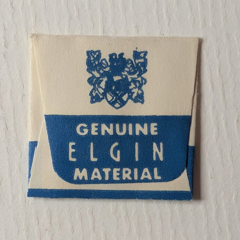 Vintage Original NOS Sealed Elgin 8/0s #8401 Wristwatch Hour & Minute Hands1