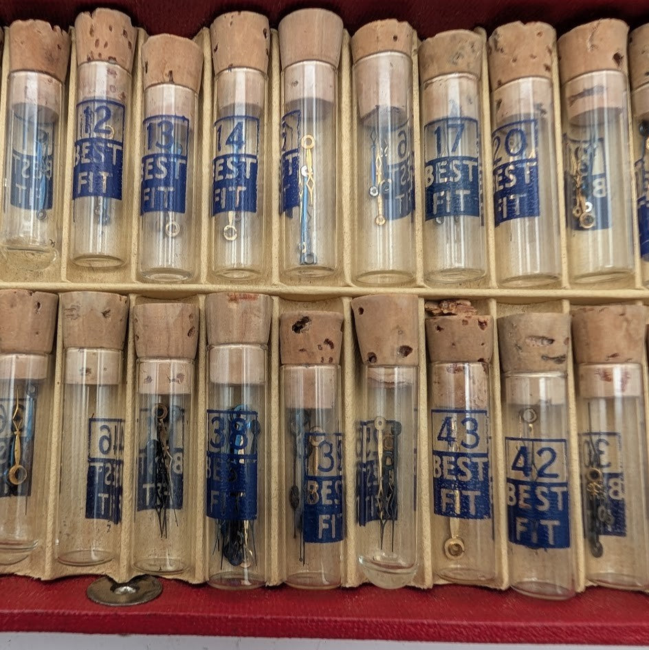 Bestfit No. 6D Watch Hands Assortment Vintage Metric Gauged Hands Spade Moon3