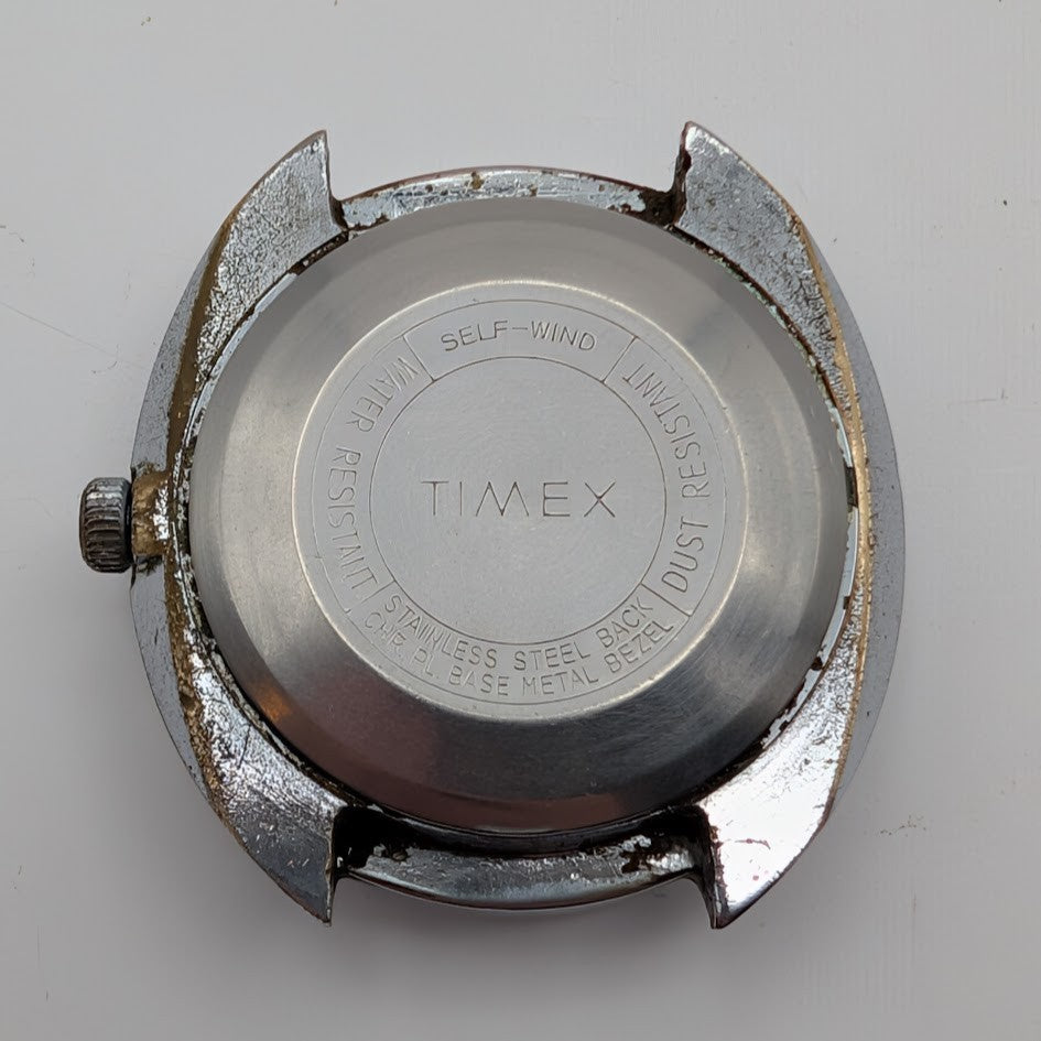 1973 Timex Viscount Day-Date Automatic 46850 3373 – Runs Slow – New Crystal7