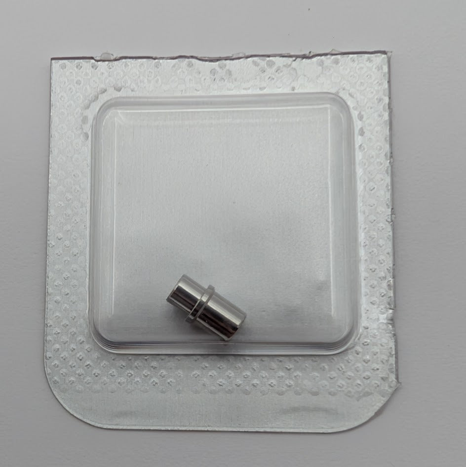 Omega Case/Crown Tube 090ST1237 – Ø2.20 (case) × Ø2.60 (crown), L≈5.0 mm – SS –1