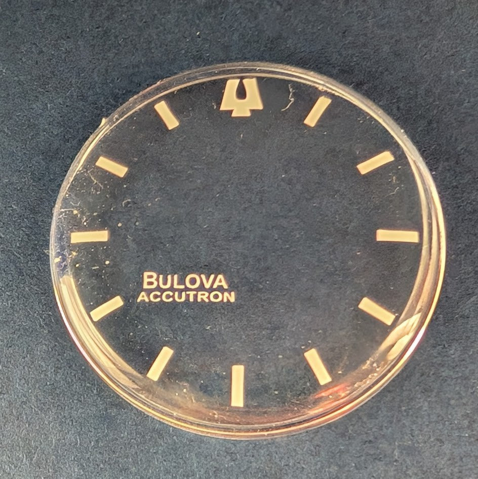 454-2AYS for Bulova Accutron Spaceview Crystal 30.1 mm - Aftermarket Crystal0