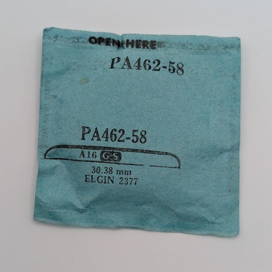 NOS GS PA462-58 Crystal 30.38mm Elgin 2377 Acrylic Watch Crystal0