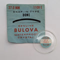 Genuine Bulova Accutron Part # 1108E, 27.0 mm Watch Crystal0