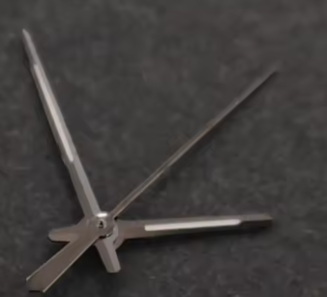 Black "Zenith Noir" Mod Hands NH35/NH36/7S26/7S36/4R35/4R36 Watch Movements1