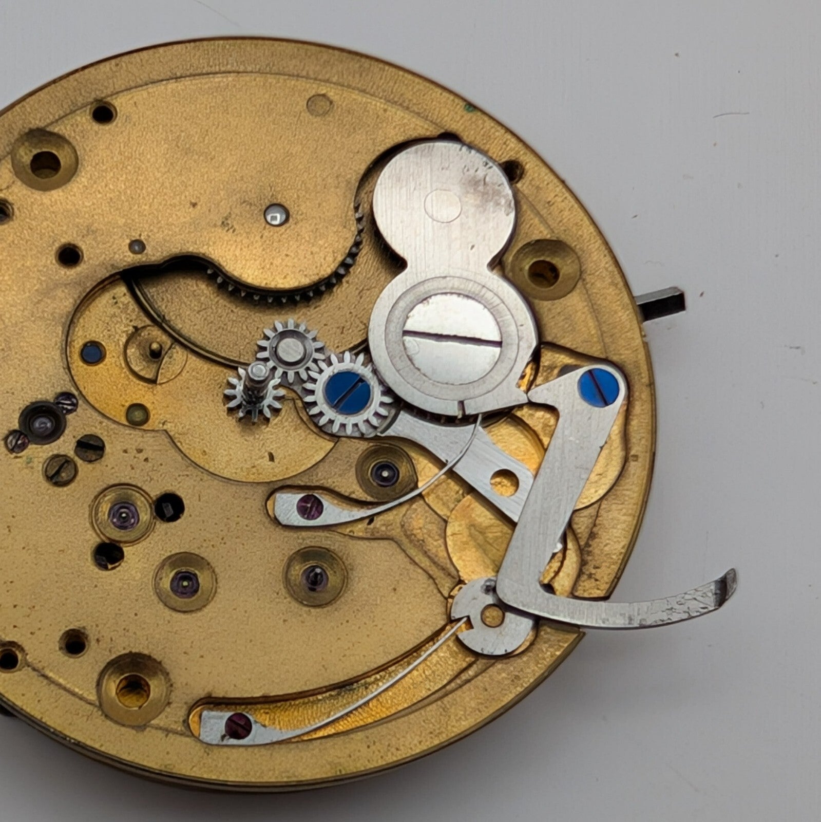 Vintage 1885 ELGIN Model 1 GRADE 66 8S 15J Pocket Watch Movement2