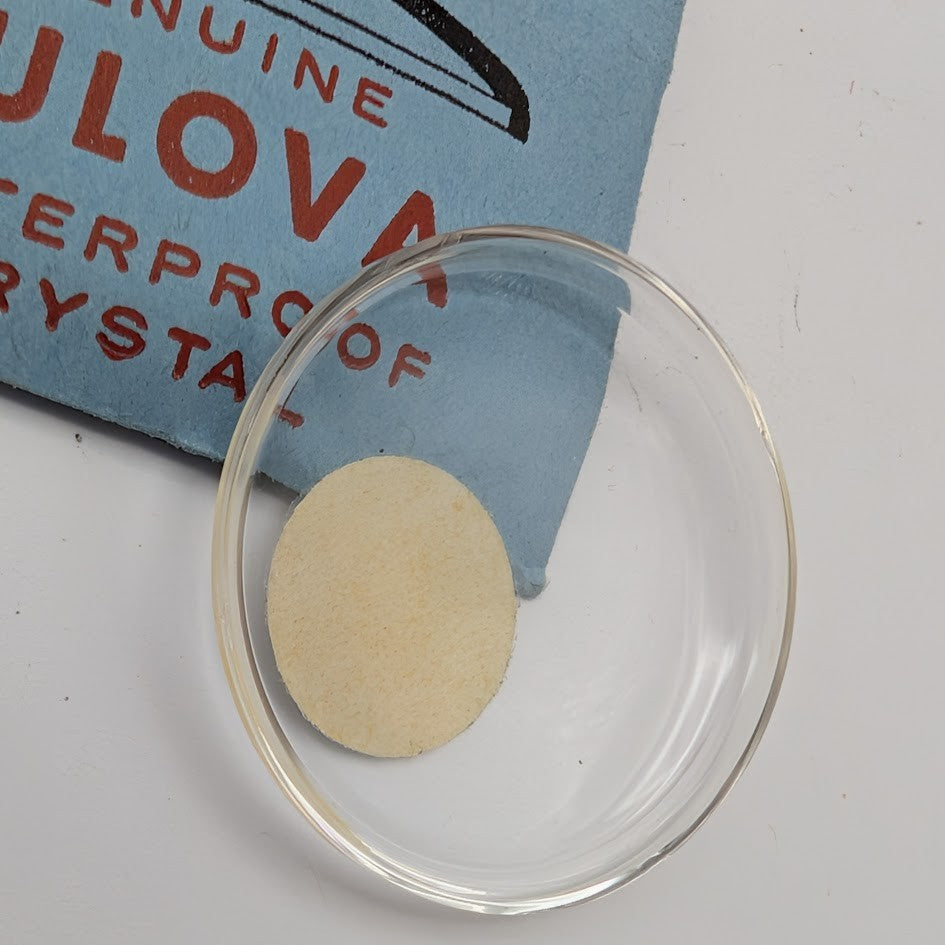 NOS Bulova 28.5mm Watch Crystal – High Dome Press Type – 1126E-31