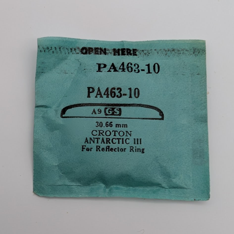 NOS GS PA463-10 Crystal 30.66mm Croton Antarctic III Reflector Ring0