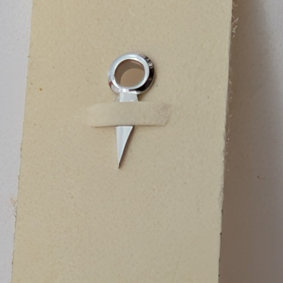 Genuine Omega Silver Index Hands for Cal 210 Hour & Minute Pair NOS1