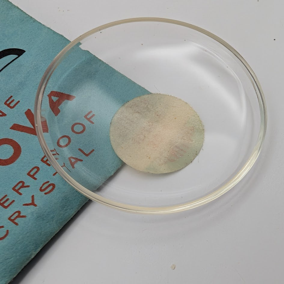 Bulova Snap In Type High Dome Watch Crystal 30.4MM  Part: 1076E1