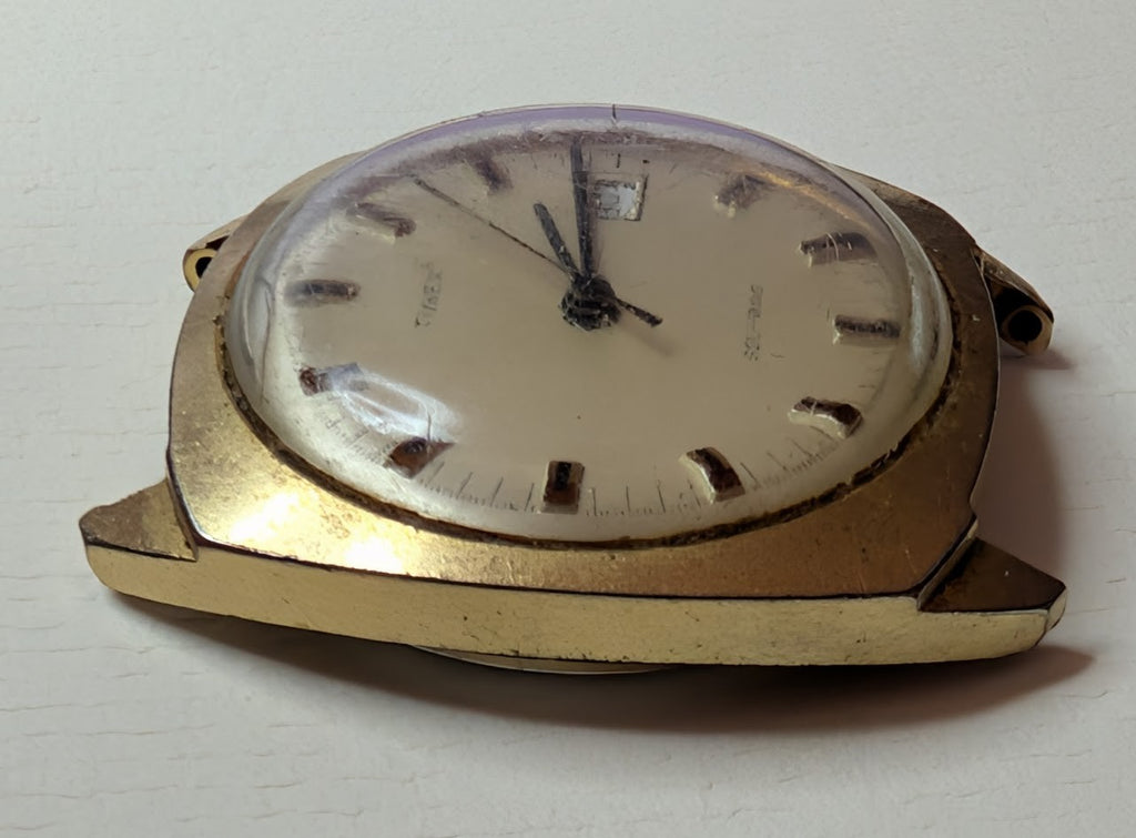 1971 Timex Viscount Self-Wind Date Watch – Not Running – Parts/Repair9