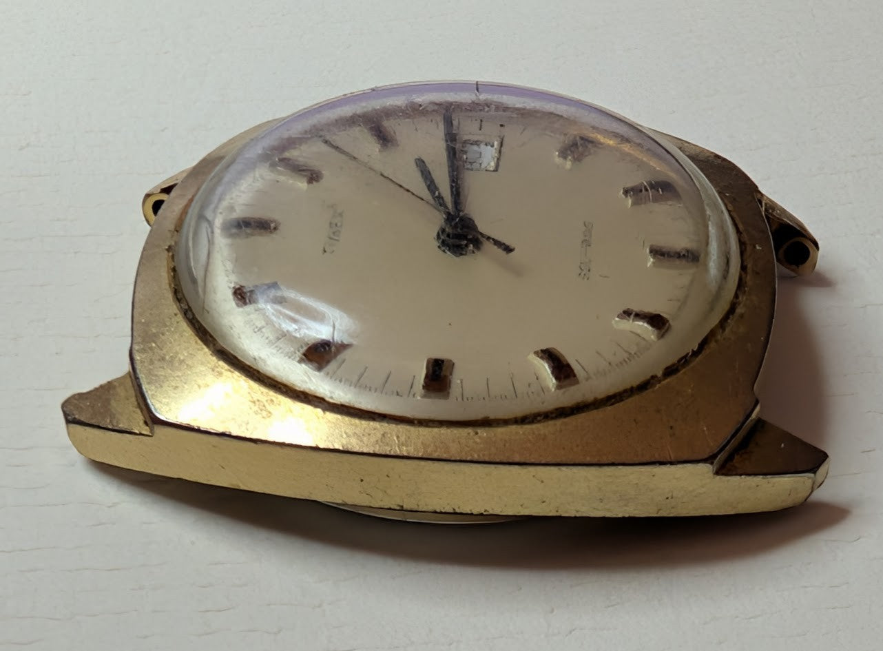 1971 Timex Viscount Self-Wind Date Watch – Not Running – Parts/Repair9