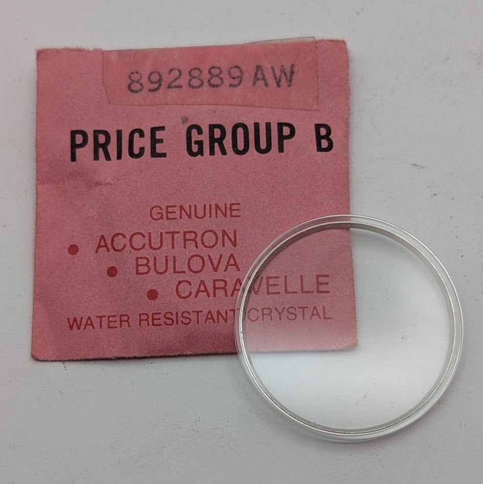 Bulova Caravelle Accutron Crystal 892889AW 30.1mm NOS – Water-Resistant0