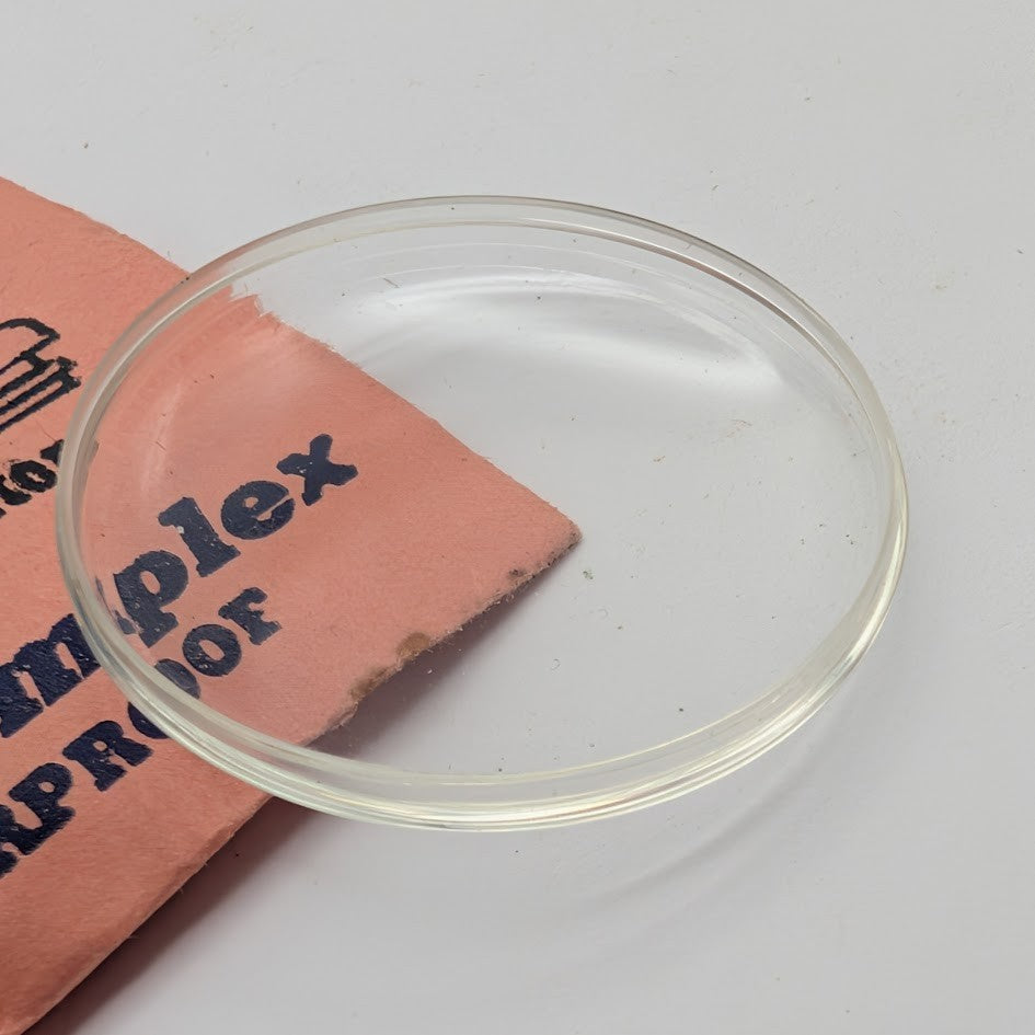 28.7 mm Electra-Complex Waterproof Watch Crystal – #308 Hamilton – NOS1