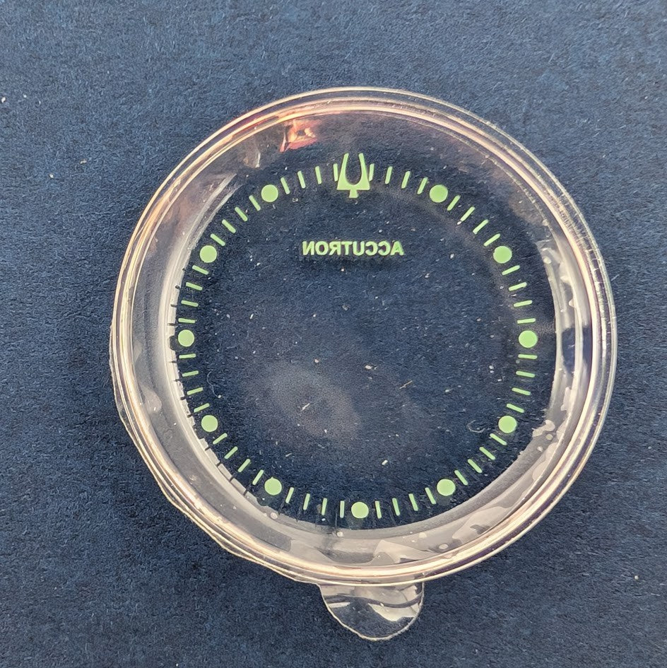 Bulova Ref. # 1222SL Accutron 214 Spaceview Crystal 29.9mm - Aftermarket Crystal1