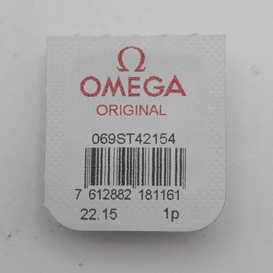 Omega Crown 069ST42175 – 6.50 mm × 7.60 mm, M0.90 – Fits Tube 090ST1255 – SS – 10