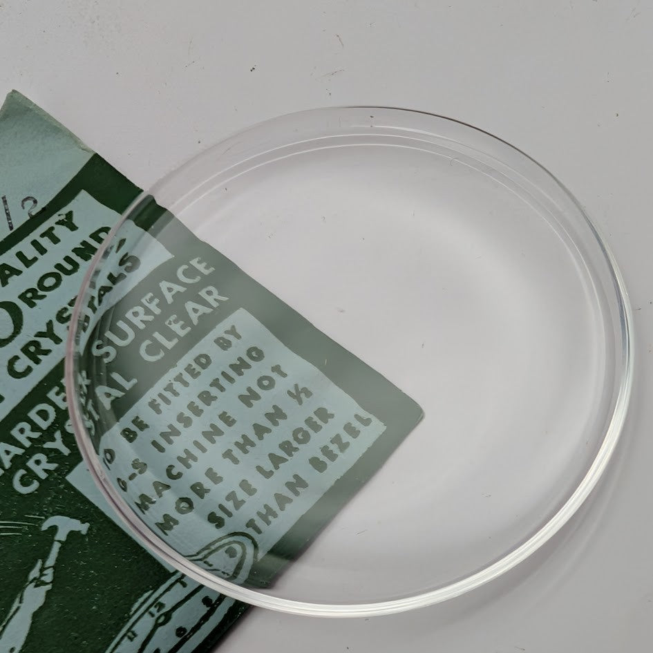 Germanow-Simon Mach (GS) PKH57 1/2 (49,2mm) Pocket Watch Crystal NOS Part Flexo1