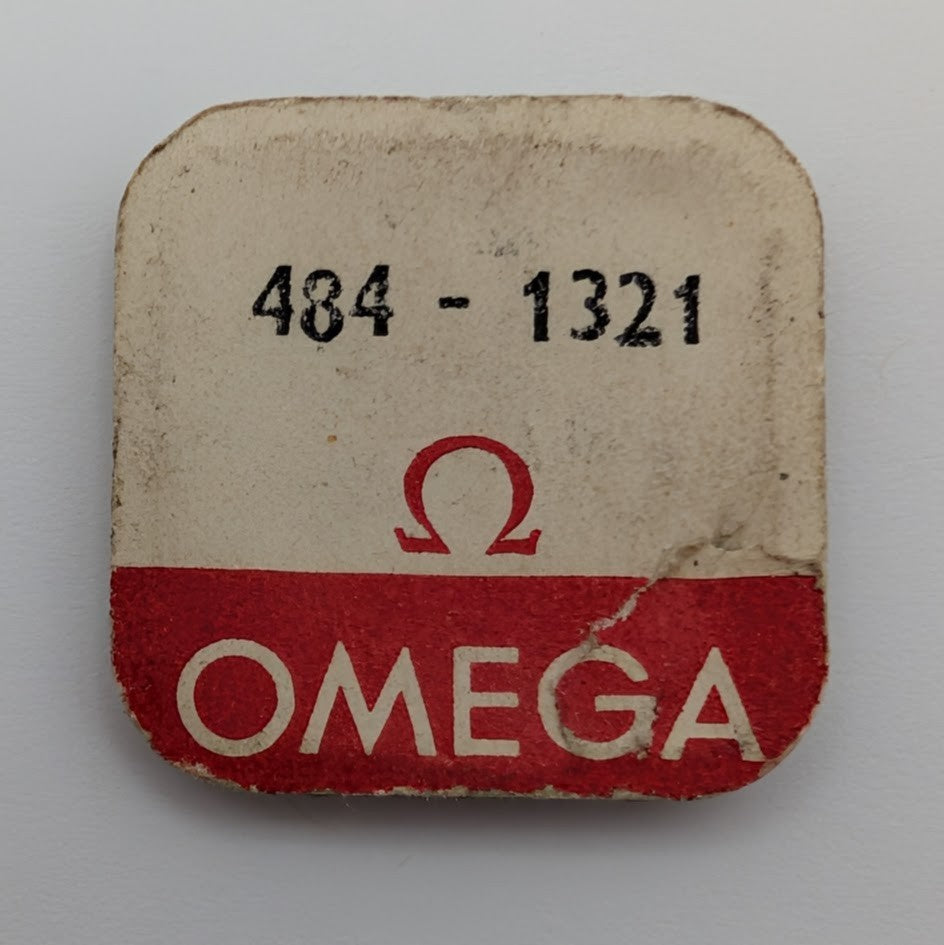 Omega Cal 484 Balance Staff Part 1321 (2) – NOS, Original Packet0