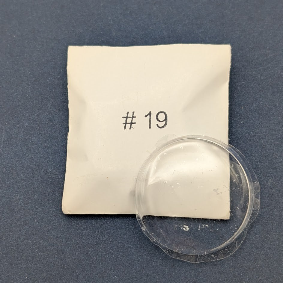 Bulova Accutron Plain Thick Watch Crystal - 30.35mm 6.2mm Hight - Aftermarket0