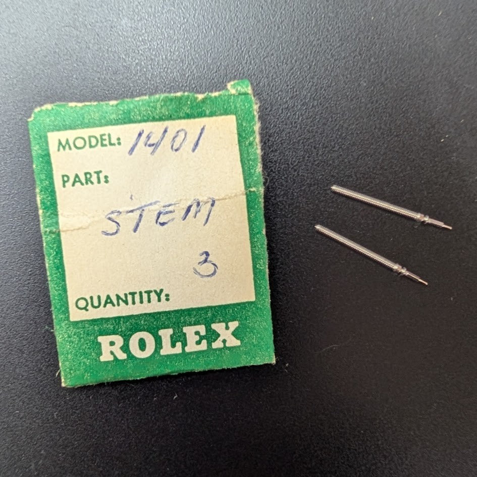 Lot of 2 Genuine Rolex Winding Watch Stems – Model 14010