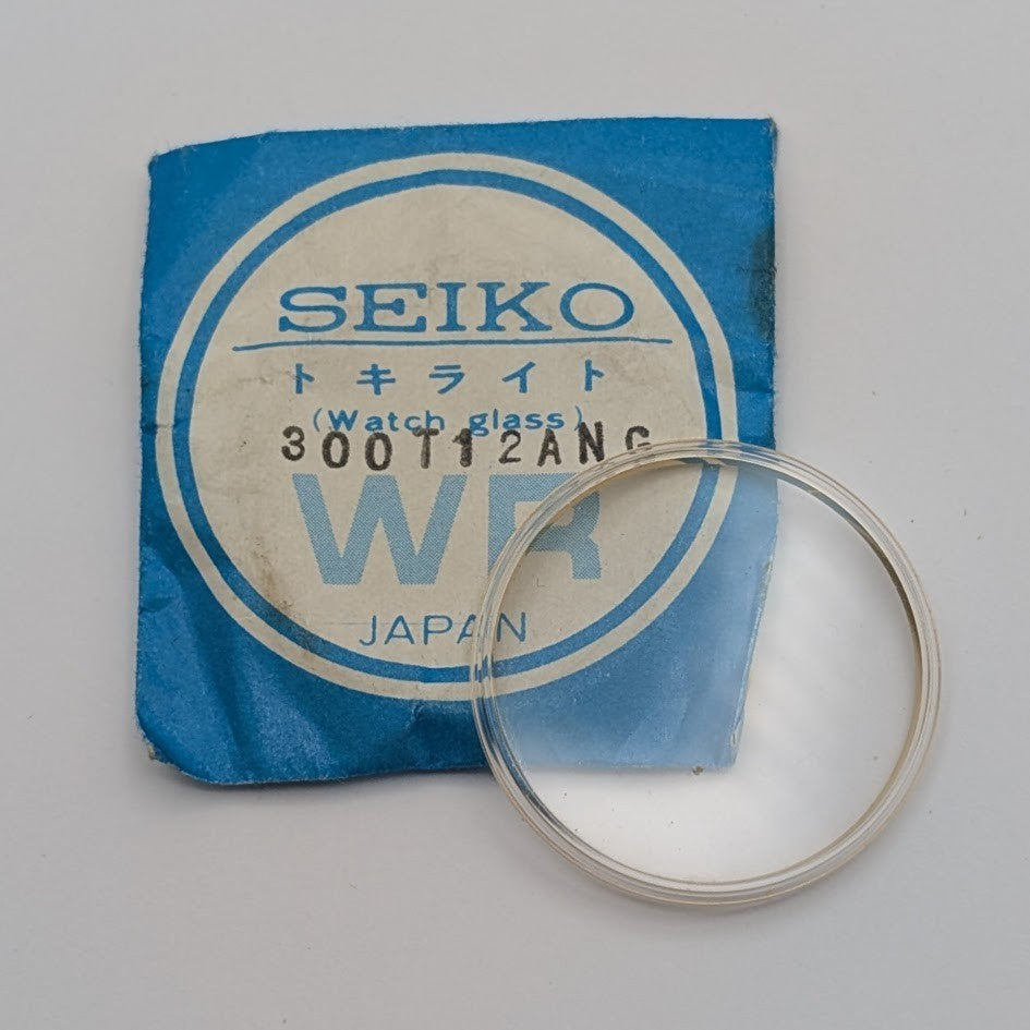 Seiko 300T12ANG Acrylic Crystal 30.0mm Gold Tension Ring – NOS WR Japan0
