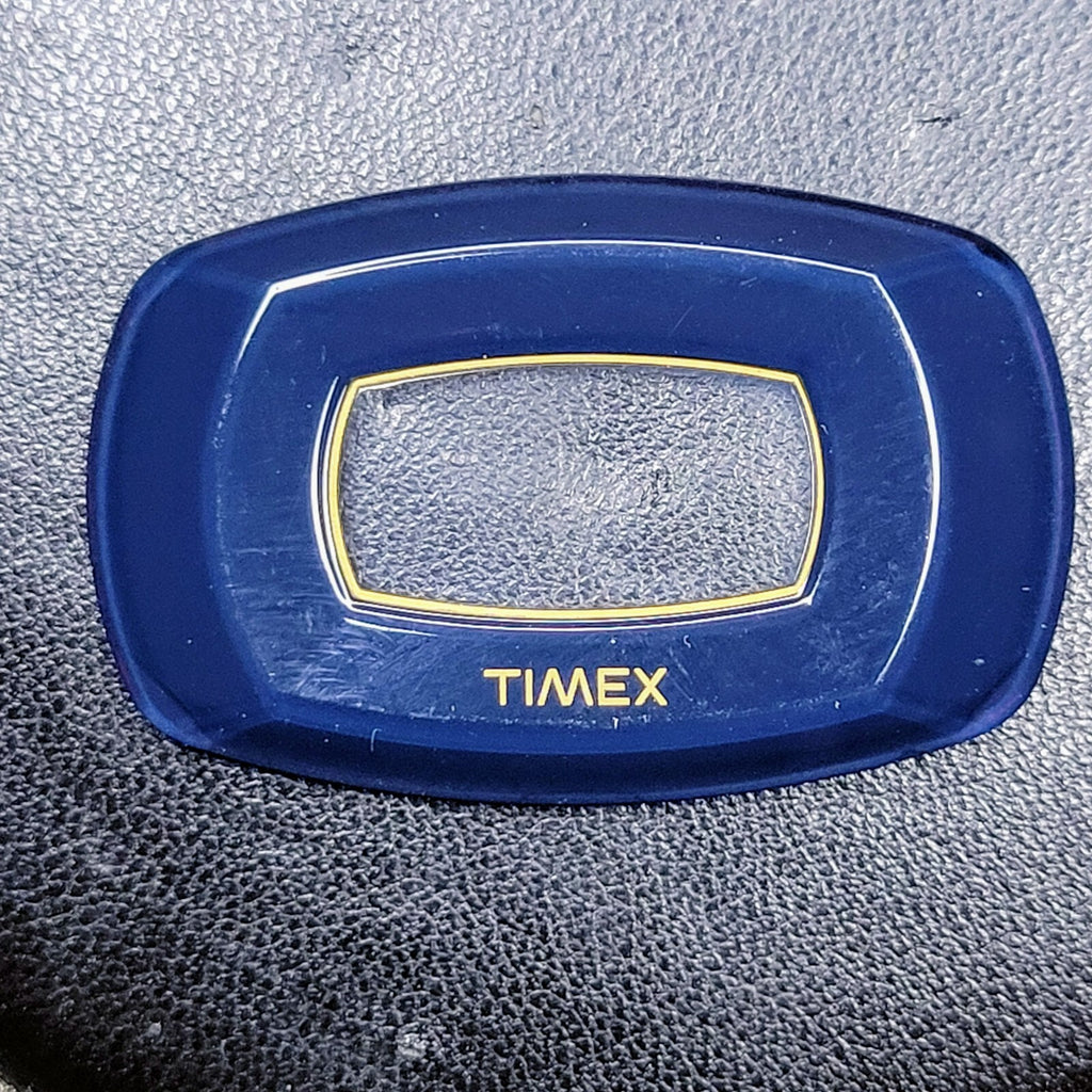 1970s Timex NOS Blue Face Dial Replacement Part for SSQ LCD Men's Digital Watch3