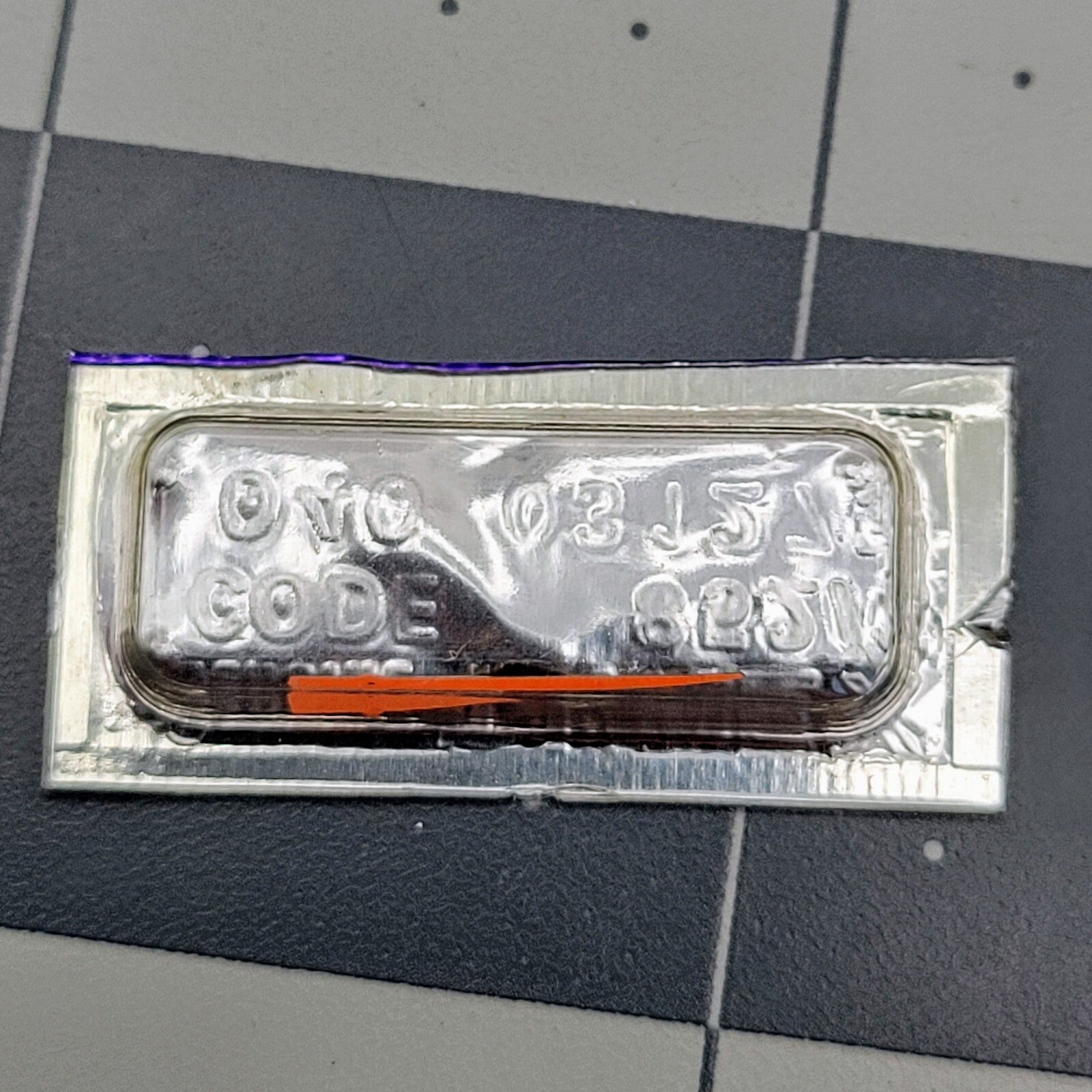 Genuine Timex Orange Sweep Second Hand 040-031275 NOS in Package2