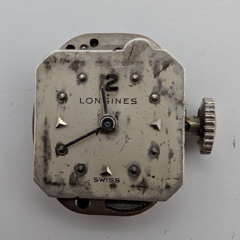 1947 Longines Ladies 4LL Movement (Runs) – 17J – With Dial & Crown3