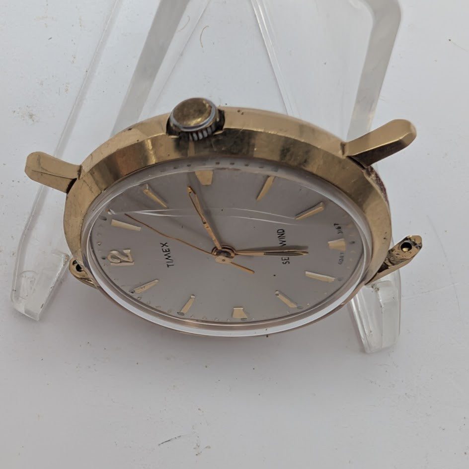 1967 Timex Viscount Self Wind Watch 4047-3167 – Running, Hands Damaged4