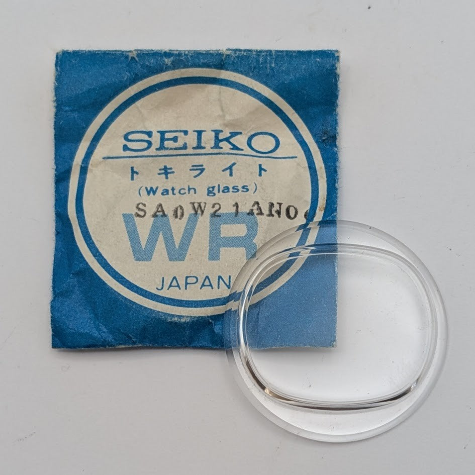 Original Seiko Acrylic Crystal SA0W21AN00 for Seiko 7006-5059, 7019-5040  NOS0