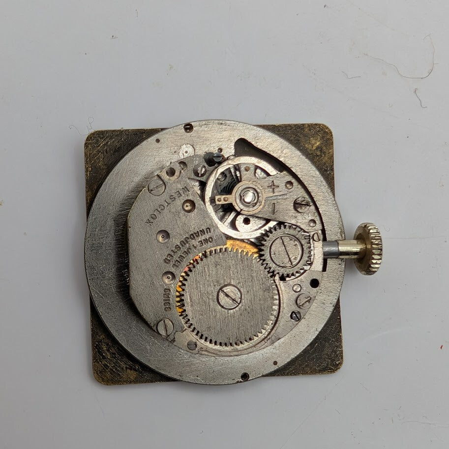 Vintage lot of 5 Mechanical Watch Movements for Parts  - Various Makers d2