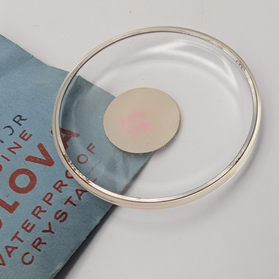 Genuine Bulova Accutron Crystal Ref #316A - 33.6mm Armored Watch Part1